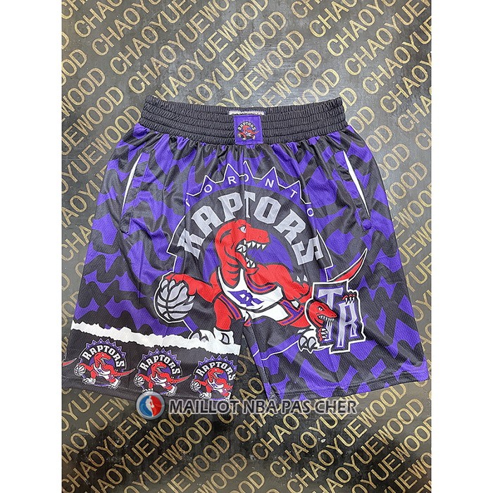 Short Tornto Raptors Mitchell & Ness Noir